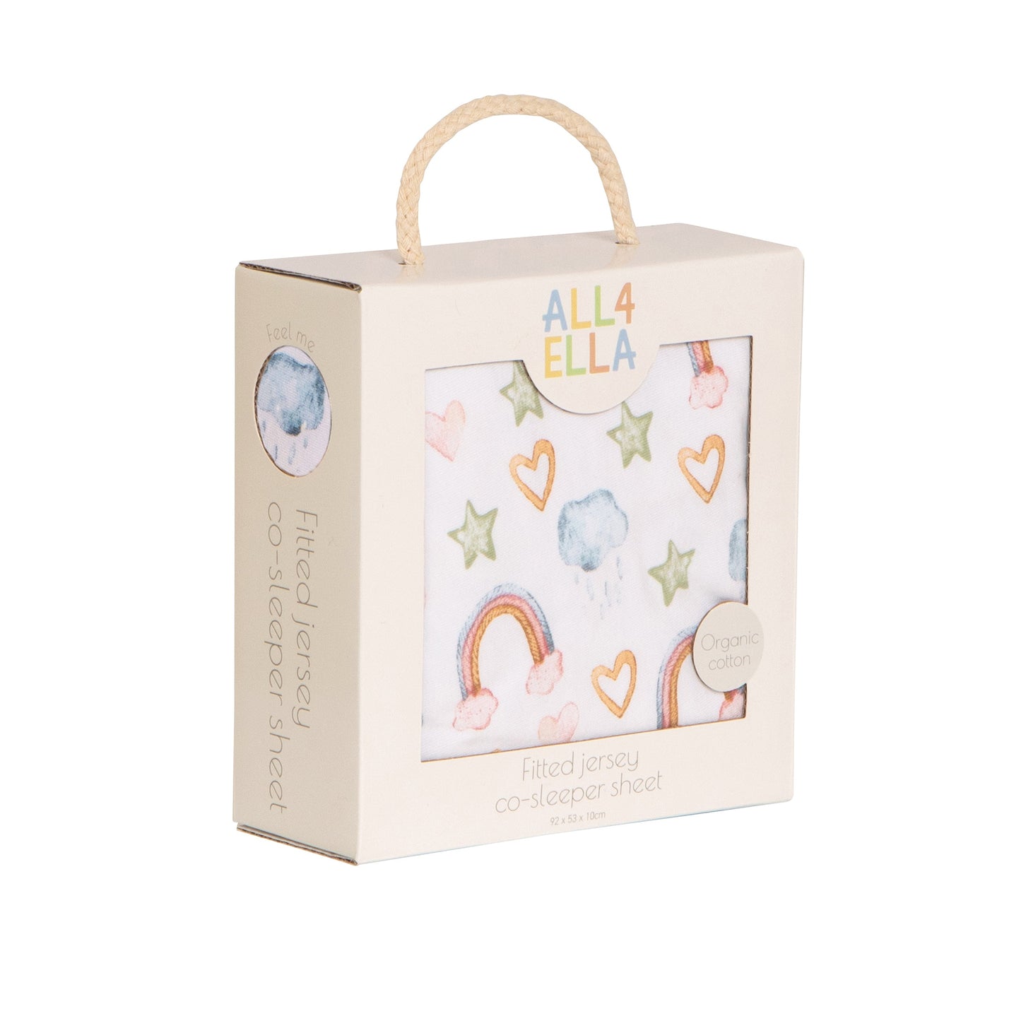 Jersey Co Sleeper Sheet - Rainbow Dreams