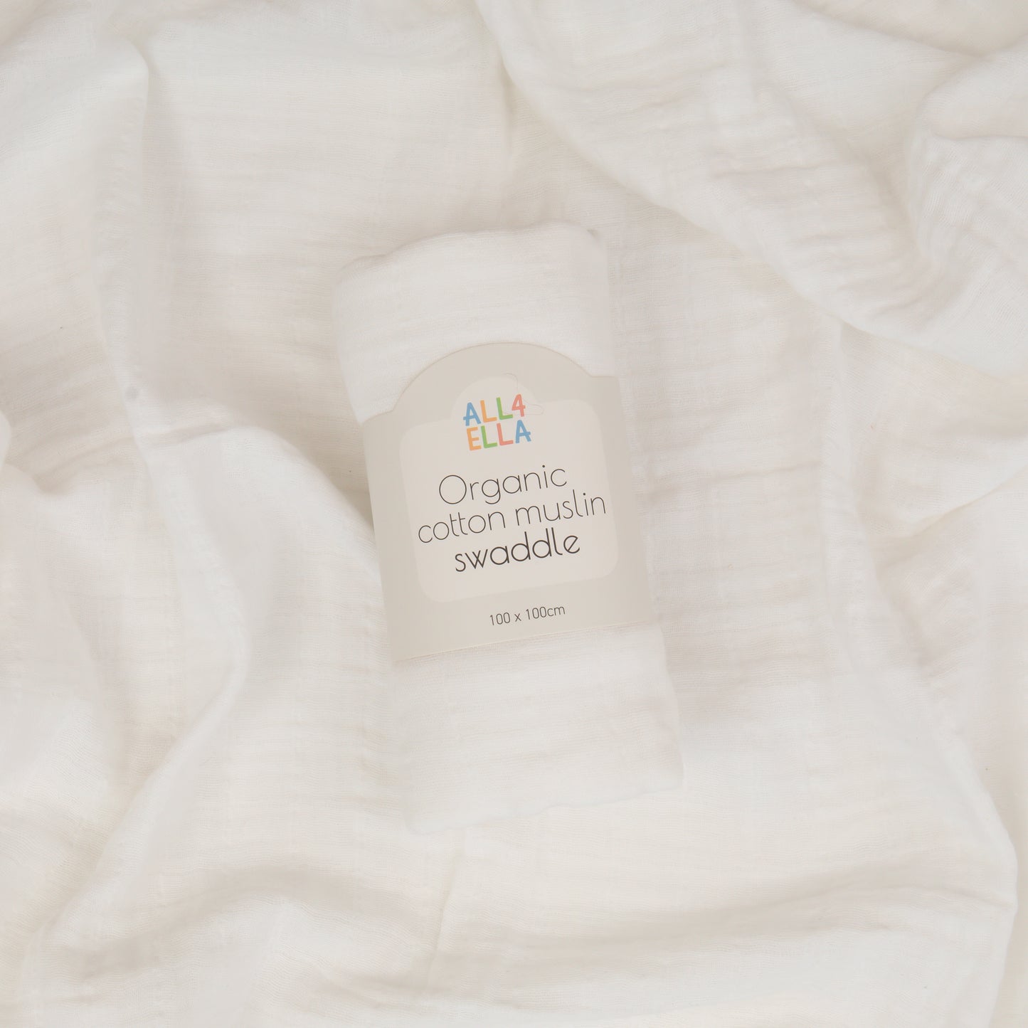 Muslin Swaddle - White