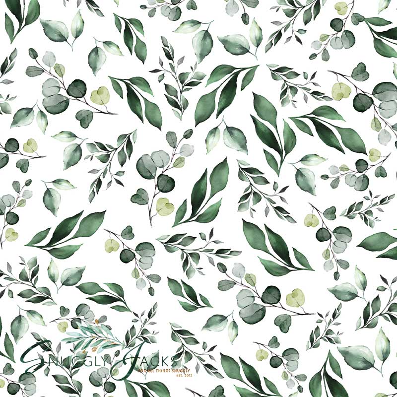Golden Leaves Fitted Cot Sheet