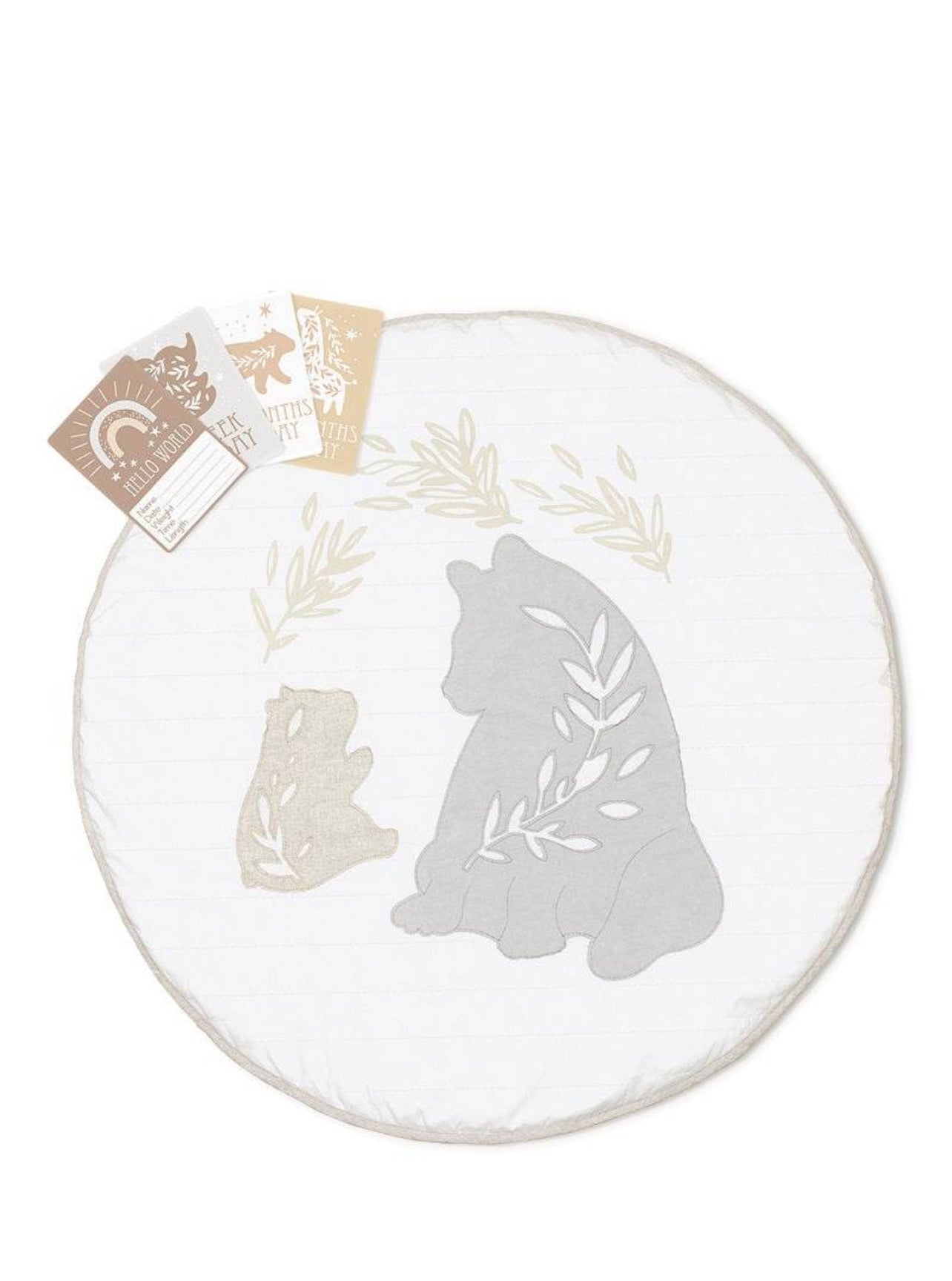 Bosco Bear Playmat with Milestone Cards