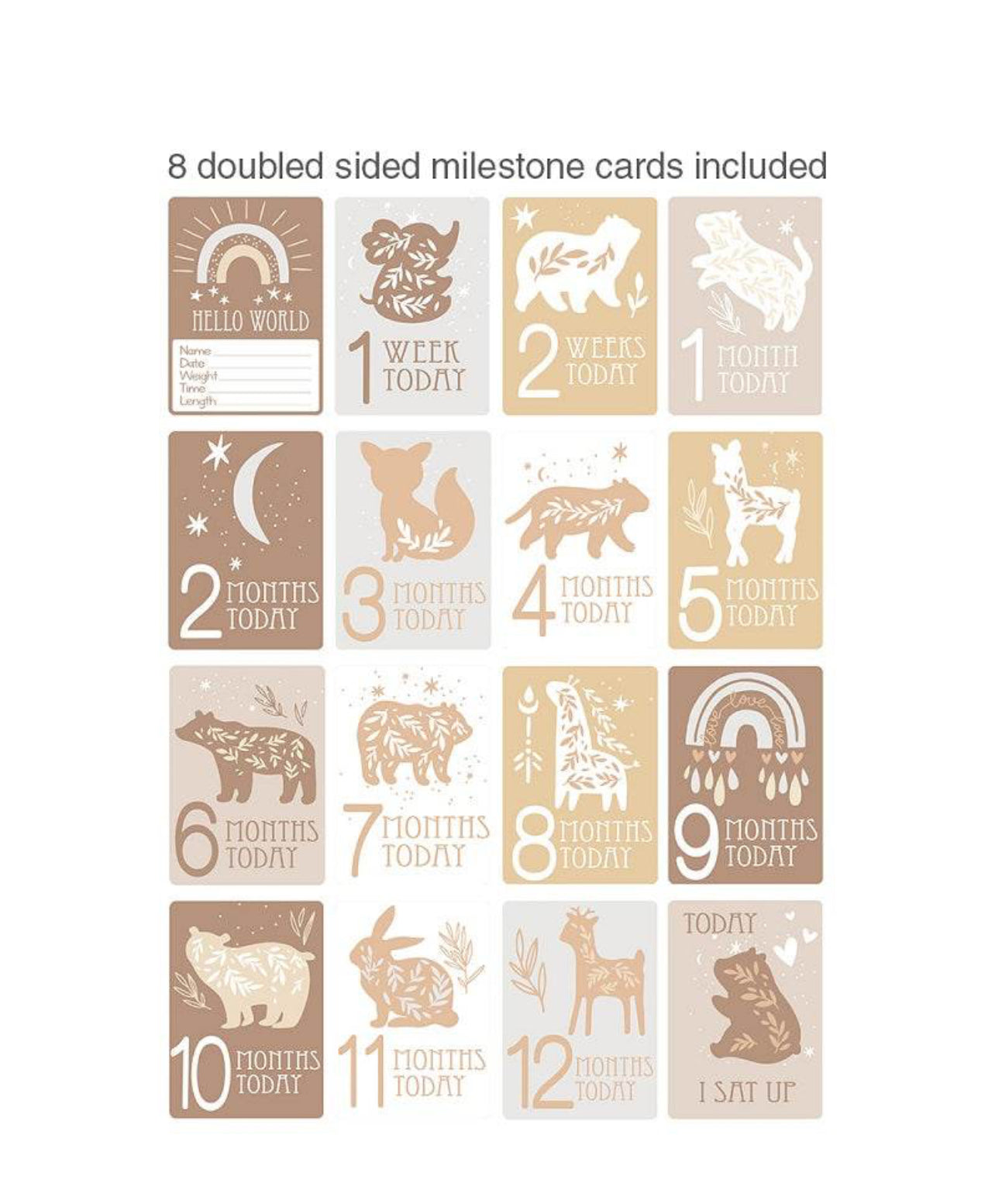 Bosco Bear Playmat with Milestone Cards