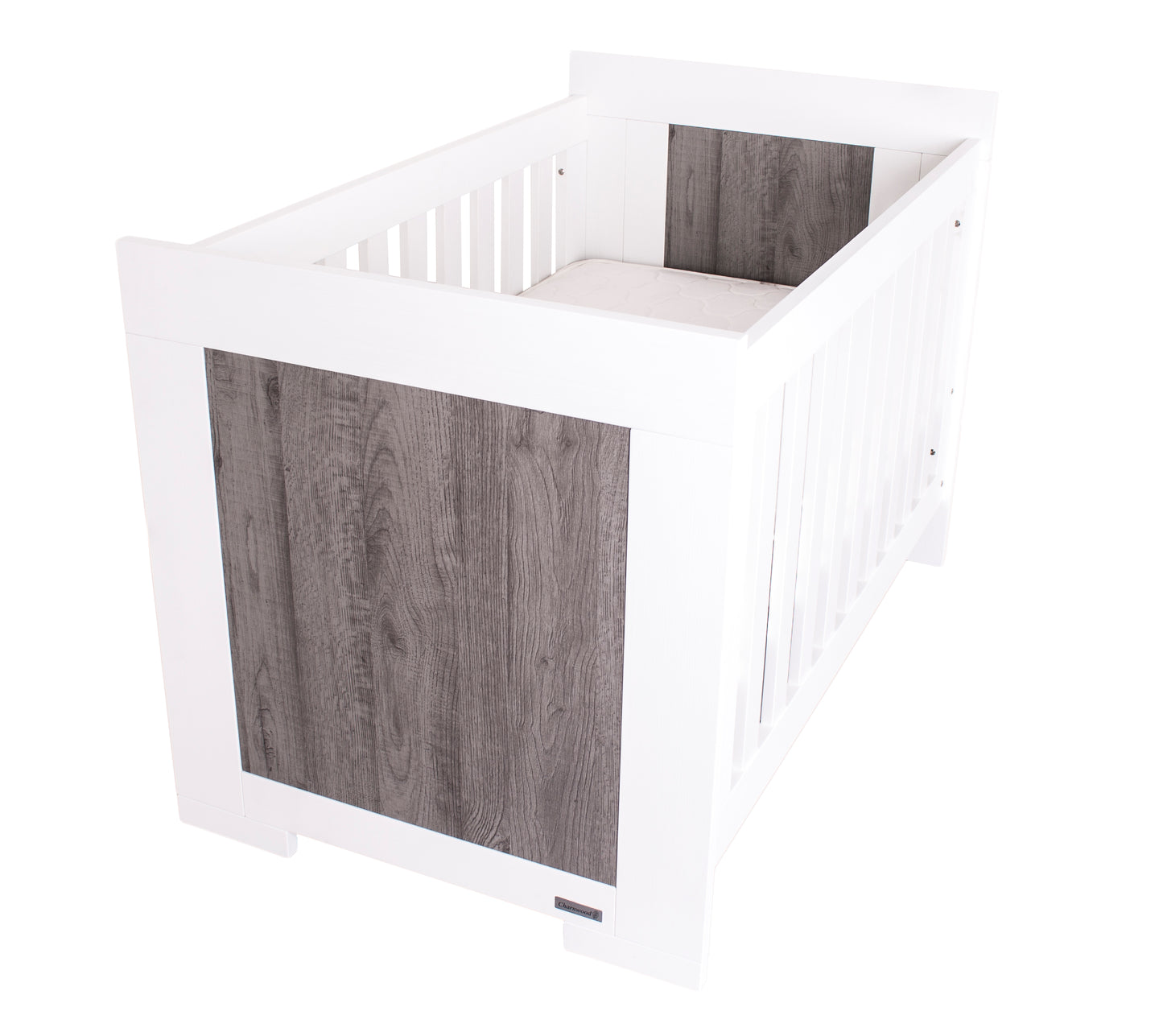 Lucca Cot – White & Ash