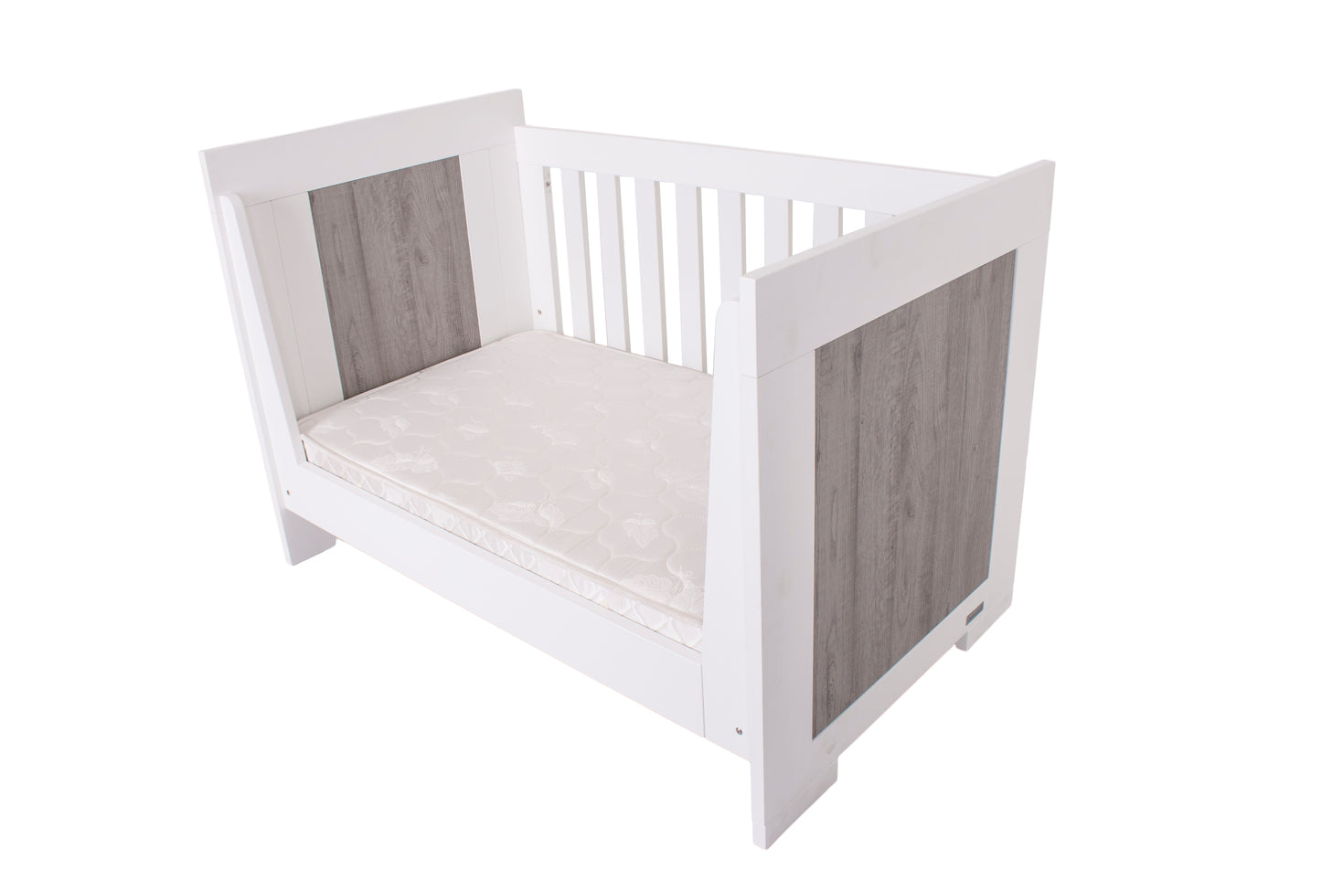 Lucca Cot – White & Ash