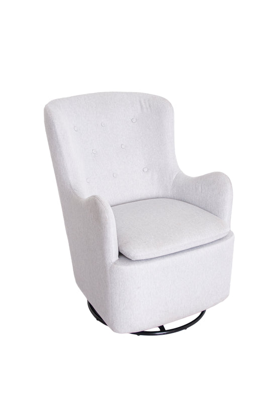 Lush Glider Chair and Ottoman – Cloud