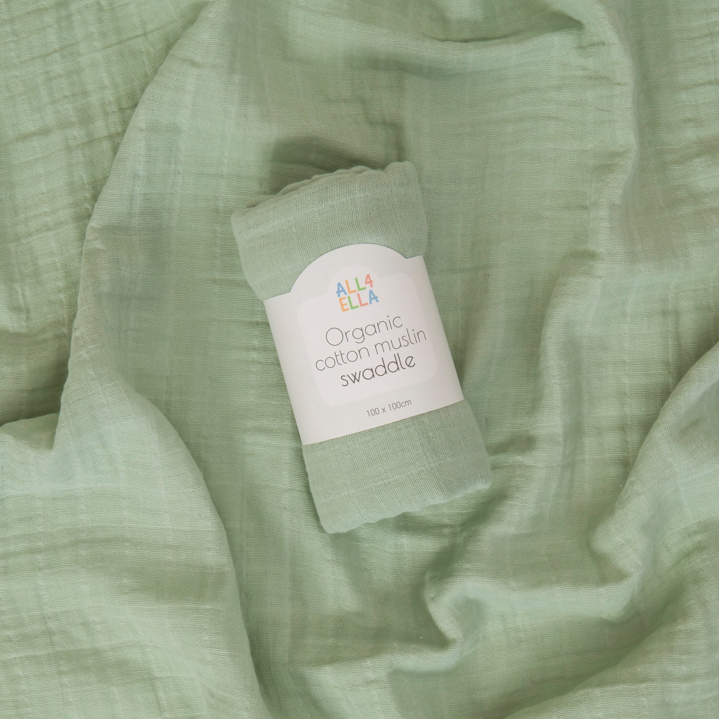 Muslin Swaddle - Sage
