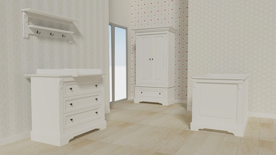 Emilia Cot – White