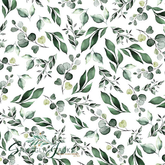 Golden Leaves Fitted Cot Sheet